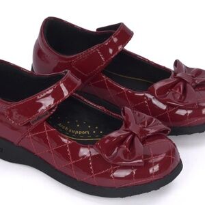 pediped Red Kids Dress Shoes